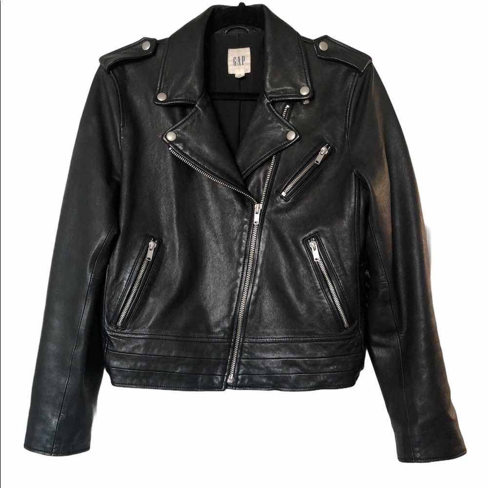 ⭐️host pick⭐️ Lamb skin leather jacket